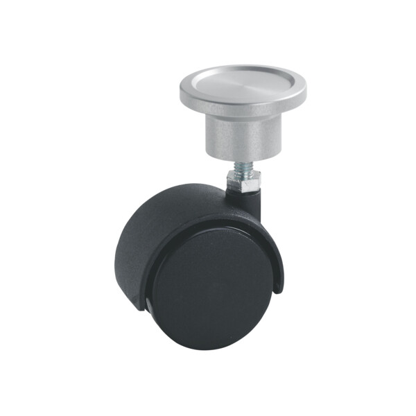 Roulettes Legrand avec range cordons pour pied de colonnettes 1 et 2 compartiments Jeu de 4 - Legrand - 653088