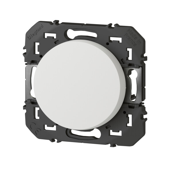 Poussoir simple blanc Legrand Dooxie 6A 250V - Legrand - 600004