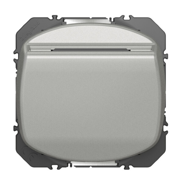 Interrupteur à badge aluminium Legrand Dooxie 10AX 250V - Legrand - 600133