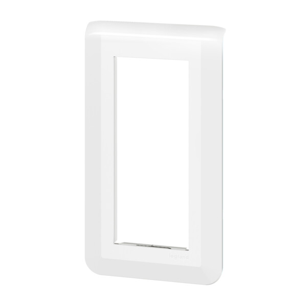 Plaque de finition verticale Mosaic pour 5 modules blanc - Legrand - 078825L