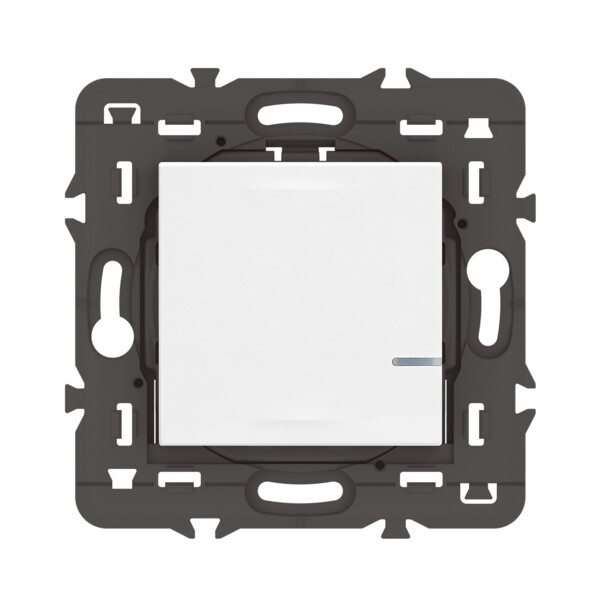 Commande sans fil Mosaic pour éclairage/prise compatible Netatmo, blanc - Legrand - 077723LA