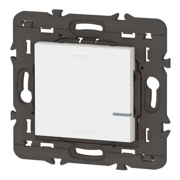 Commande sans fil Mosaic pour éclairage/prise compatible Netatmo, blanc - Legrand - 077723LA