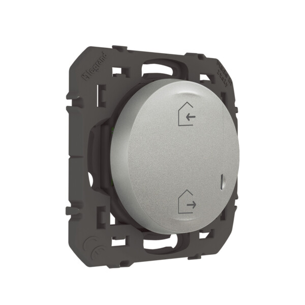 Pack de démarrage Dooxie connecté With Netatmo sans plaque, effet aluminium - Legrand - 600770A