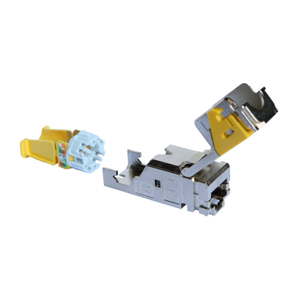 Connecteur RJ45 blindé Legrand catégorie 6A STP LCS³ certifié PoE++ - Legrand - 413184