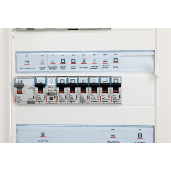 Télérupteur connecté Drivia silencieux 1P 16AX 230V~ 1 module With Netatmo - Legrand - 412170