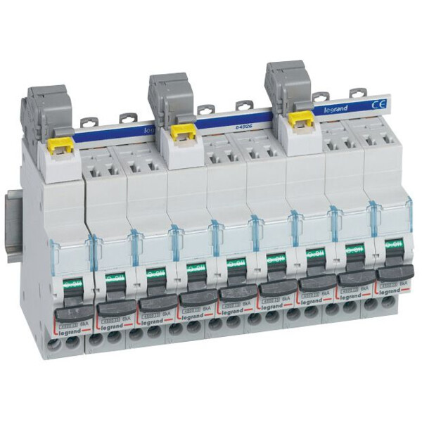 Borne de raccordement Legrand HX³ pour disjoncteur 3P+N à connexion automatique 6 à 25mm² IP2X - Legrand - 405206
