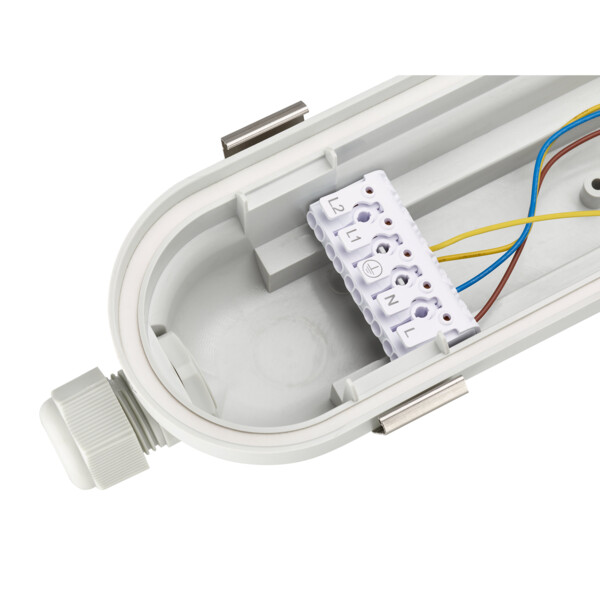 Coreline etanche led 1200 wt120c 865 on/off 28,5w 4600lm ip66 ik08 100khl80 - Mazda - 390141
