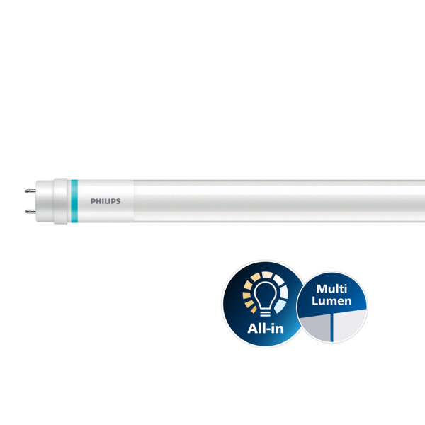 Master tube led value em 230v g13 t8 1500mm 19,3/23-58w 865 3100/3700lm 75000h - Mazda - 139214