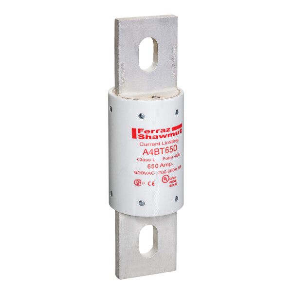 Fusible a4bt - classe l - action temporisée 600vac 500vdc 650a couteau - Mersen - Ferraz - A4BT650