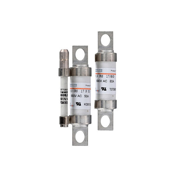 Fusible 17x49 ur 75a - sans indicateur - 690v - Mersen - Ferraz - S075893