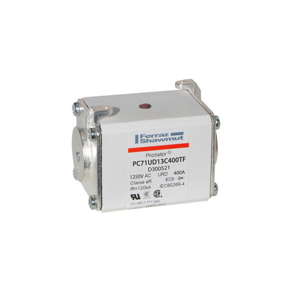 Fusible71 type ttf m8 ar 400a - indicateur - 1250v - Mersen - Ferraz - D300521