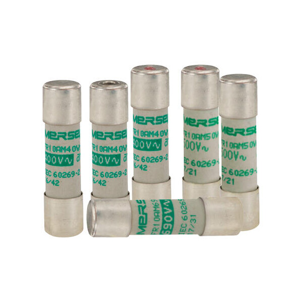 Fusible 10x38 am 25a - percuteur - 250v - Mersen - Ferraz - A076038