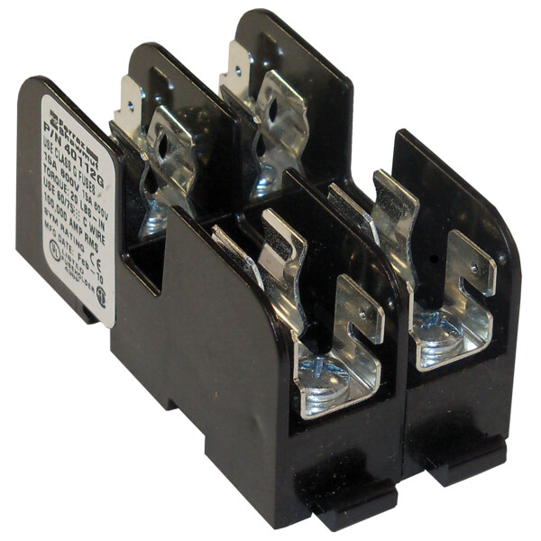 Bloc-fusible 600vac 600vdc classe g 15a 2 pôles vis à mâchoire renforcée - Mersen - Ferraz - 40112G