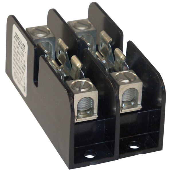 Bloc-fusible 300vac/dc classe t 30a 2pôles boîtier à fermeture clipsée renforcée - Mersen - Ferraz - 30307T