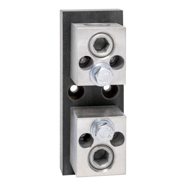 Bloc-fusible 300vac 300vdc classe t 400a 1 pôle boîtier en cuivre - Mersen - Ferraz - 34051T
