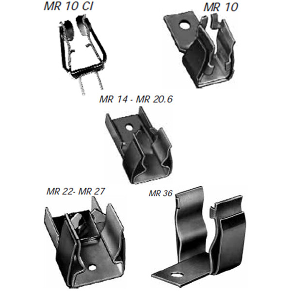 Clip pour fusibles cylindriques iec diam. 10mm 32a montage circuit imprimé - Mersen - Ferraz - Y098507