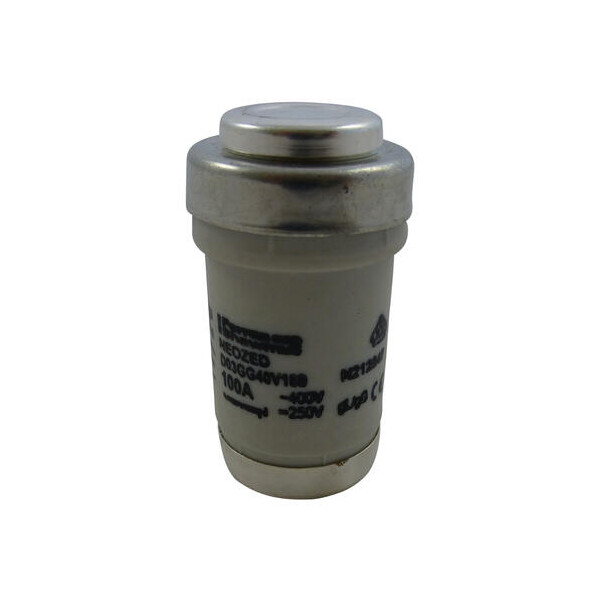 Fusible bouteille d03 (m30x2) gg 100a - 400 vac / 250 vdc - neozed - Mersen - Ferraz - N212647