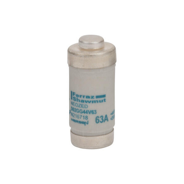 Fusible bouteille d02 (e18) gg marine 63a - 440 ac / 250 dcv - neozed - Mersen - Ferraz - N216718