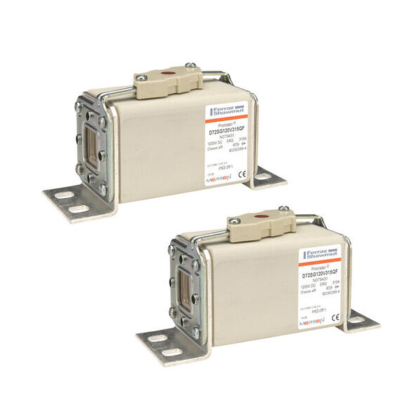 Fusible 72 ar 200a - indicateur - 1200 vdc protistor - Mersen - Ferraz - L079429