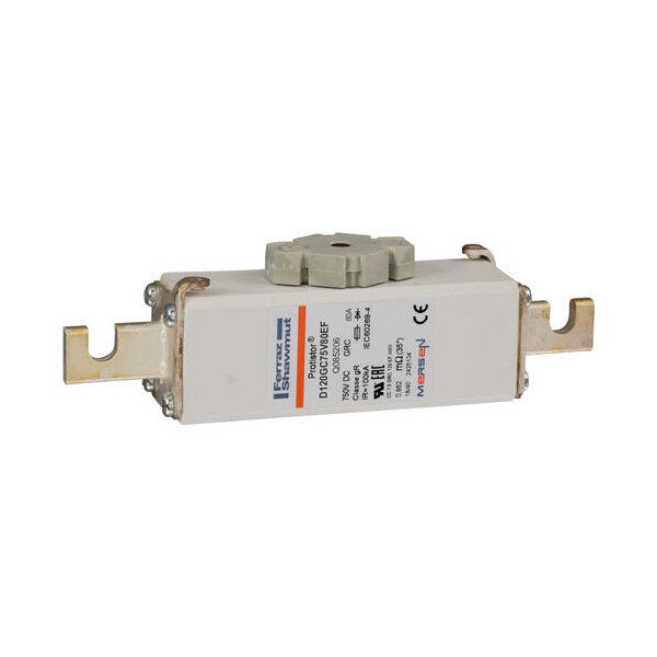 Fusible 120 gr 80a - indicateur - 750 vdc protistor - Mersen - Ferraz - Q085206