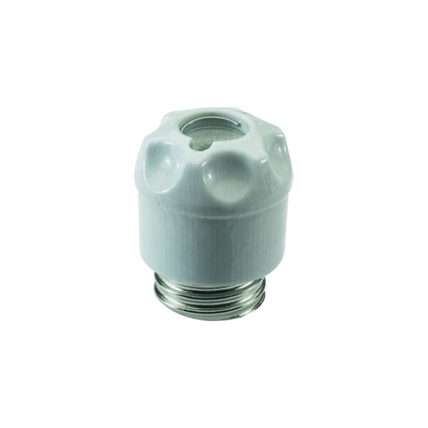 Dii-capuchon à vis, porcelaine, avec bouchon d'inspection - Mersen - Ferraz - L217130