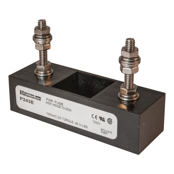 Support p-bloc protistor form 101 nb pôles : 1 max v : 1200 max a : 70-200 - Mersen - Ferraz - P243E