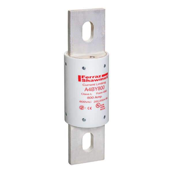 Fusible a4by - classe l - action temporisée 600vac 300vdc 800a couteau - Mersen - Ferraz - A4BY800