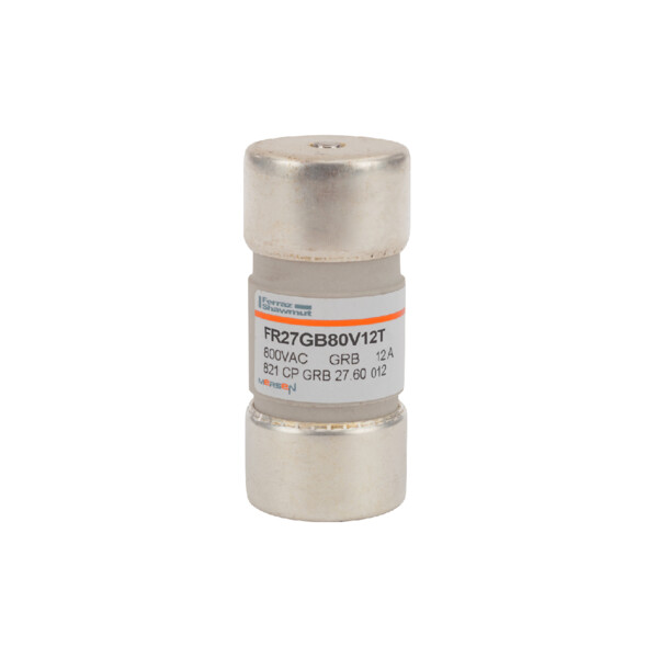 Fusible cylindrique ultra rapide 27x60 gr 800vac 12a - percuteur - Mersen - Ferraz - T221438