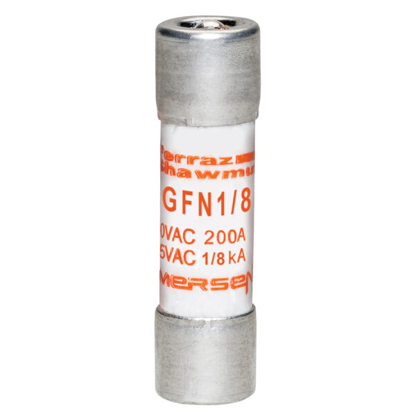 Fusible gfn - midget - action temporisée 250vac 0.125a capsule indicateur visuel - Mersen - Ferraz - GFN1/8