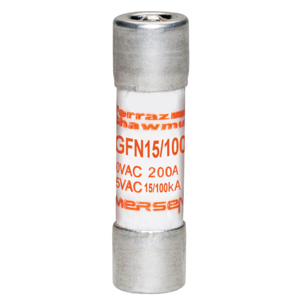 Fusible gfn - midget - action temporisée 250vac 0.15a capsule indicateur visuel - Mersen - Ferraz - GFN15/100