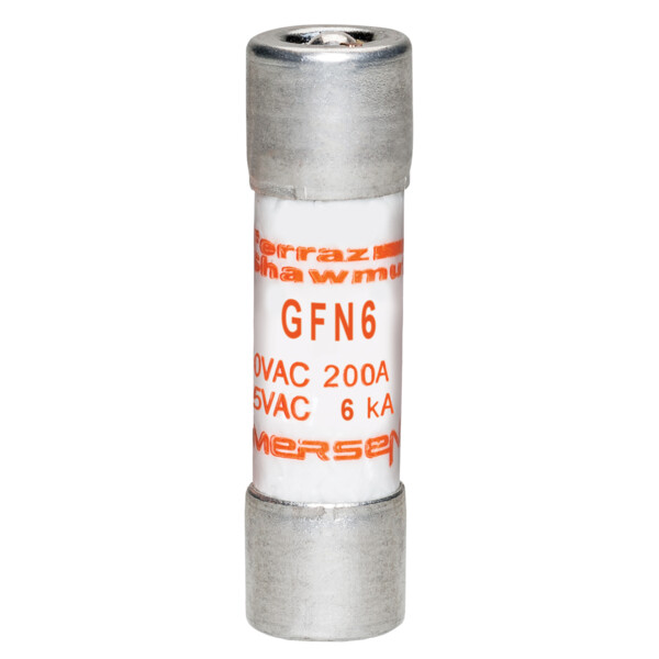 Fusible gfn - midget - action temporisée 250vac 6a capsule indicateur visuel - Mersen - Ferraz - GFN6
