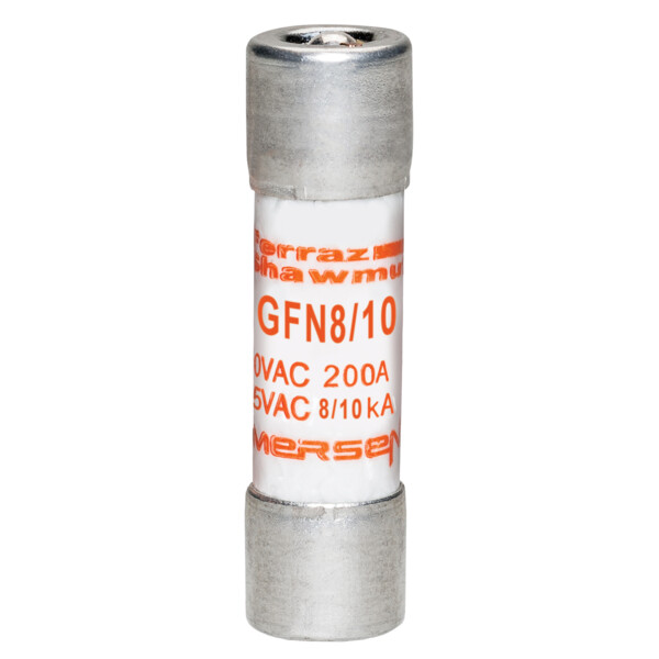 Fusible gfn - midget - action temporisée 250vac 0.8a capsule indicateur visuel - Mersen - Ferraz - GFN8/10