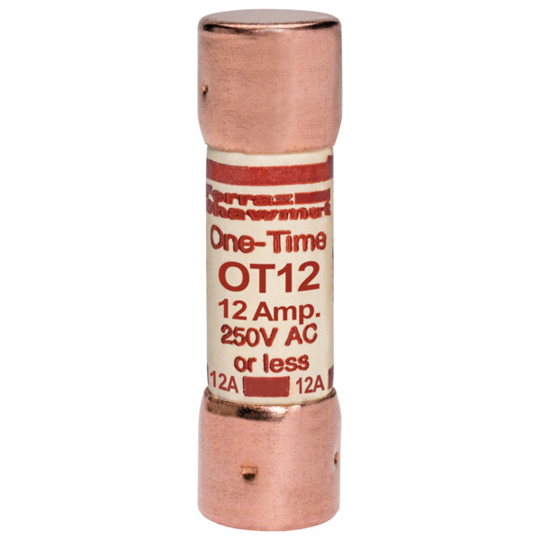 Fusible ot - classe k5 - action rapide 250vac 250vdc 12a capsule - Mersen - Ferraz - OT12