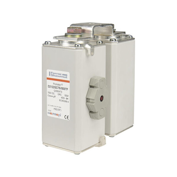 Fus - ultra rapide - 2x123 - gr - 750vdc - 1400a - percu - filetés - Mersen - Ferraz - B090483