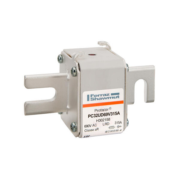Fus - ultra rapide - 32 - ar - 690vac - 315a - percu - d08 - Mersen - Ferraz - H302158