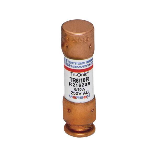 Fus - ul/csa - class rk5 - tr series - tempo - 250vac - 0.6a - Mersen - Ferraz - TR6/10R