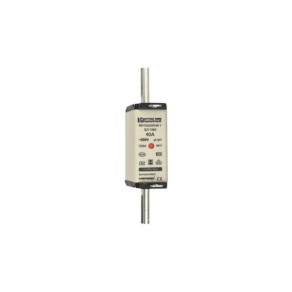 Fus - cei - din nh - 1 - gg - 500vac - 40a - indicateur - sgl - Mersen - Ferraz - Q211085