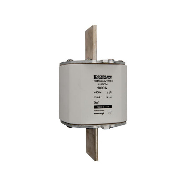 Fus - cei - din nh - 4a - gg - 500vac - 1000a - indicateur - Mersen - Ferraz - H1034524