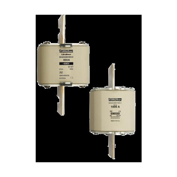 Fus - cei - din nh - 4 - gg - 690vac - 500a - indicateur - Mersen - Ferraz - Y215025