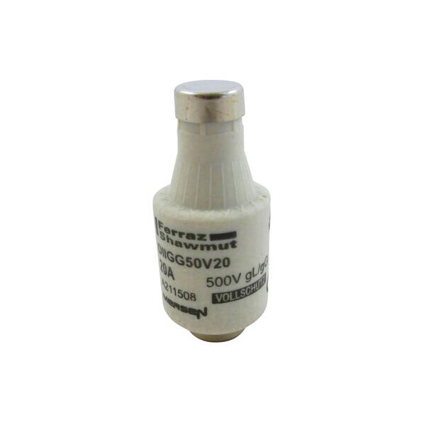 Fusible bouteille dii gg 20a - 500v - flink - Mersen - Ferraz - A211508