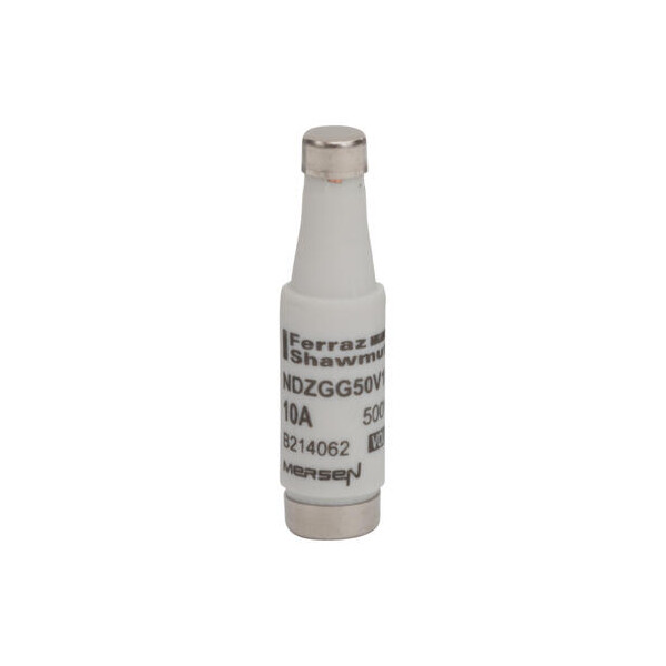 Fusible bouteille ndz gg 10a - 500v - flink - Mersen - Ferraz - B214062