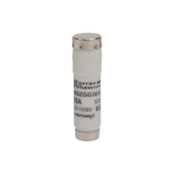 Fusible bouteille ndz gg 25a - 500v - flink - Mersen - Ferraz - Q215593