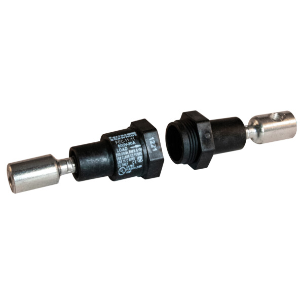 Bloc-fusible 600vac 600vdc classe cc 30a 1 pôle 11-11 serti - Mersen - Ferraz - FEC-11-11