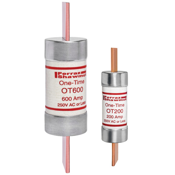 Fusible ot - classe k5 - action rapide 250vac 250vdc 125a couteau - Mersen - Ferraz - OT125