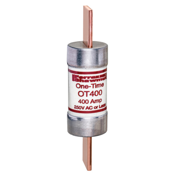 Fusible ot - classe k5 - action rapide 250vac 250vdc 400a couteau - Mersen - Ferraz - OT400