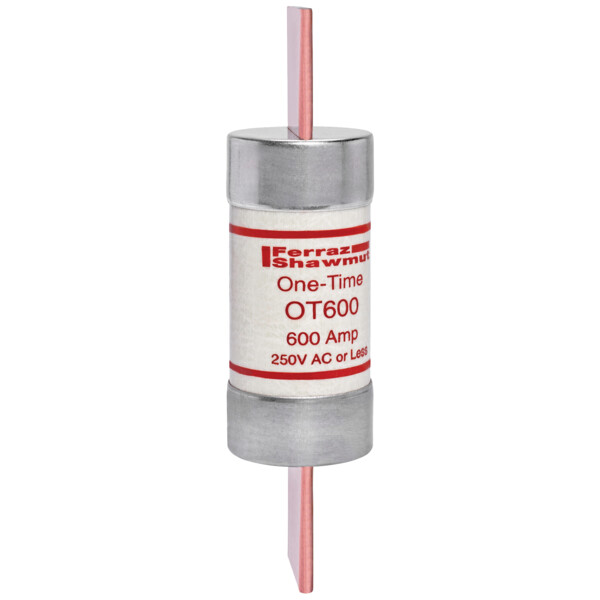 Fusible ot - classe k5 - action rapide 250vac 250vdc 600a couteau - Mersen - Ferraz - OT600