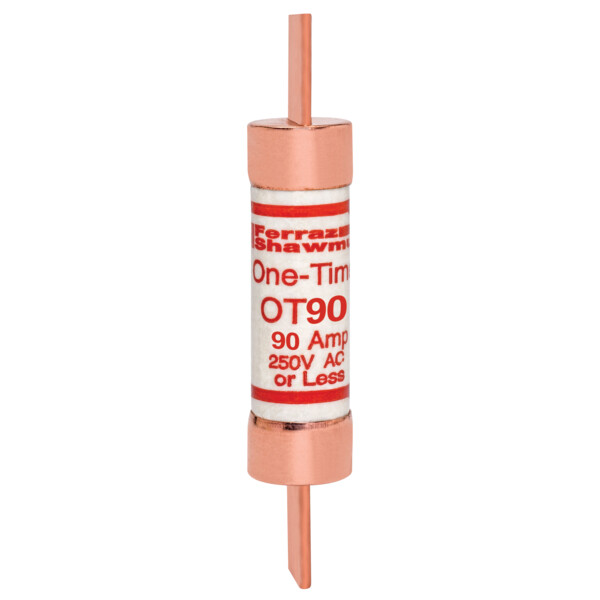 Fusible ot - classe k5 - action rapide 250vac 250vdc 90a couteau - Mersen - Ferraz - OT90
