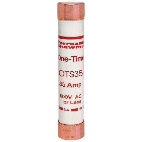 Fusible ots - classe k5 - action rapide 600vac 300vdc 35a capsule - Mersen - Ferraz - OTS35
