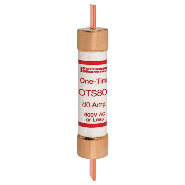 Fusible ots - classe k5 - action rapide 600vac 300vdc 80a couteau - Mersen - Ferraz - OTS80