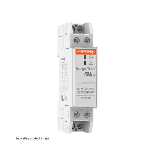 Parafoudre "slim" t2+3, débrochable - uc 20v 6ka - tt/tns (1ph+n) - Mersen - Ferraz - 83230500